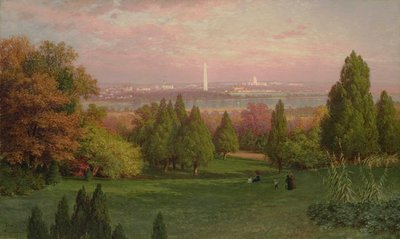 View of Washington from Arlington by John Ross Key